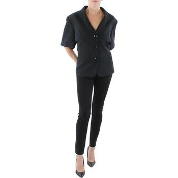 推荐Le Suit Womens Plus Knit Elbow Sleeves Suit Jacket商品