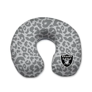 Pegasus Home Fashions | Las Vegas Raiders Cheetah Print Memory Foam Travel Pillow,商家Macy's,价格¥221