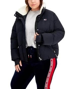 Tommy Hilfiger | Plus Womens Quilted Short Puffer Jacket 6.9折, 独家减免邮费