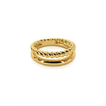 OMA THE LABEL | Pheonix Ring in 18k Gold- Plated Brass,商家Macy's,价格¥551