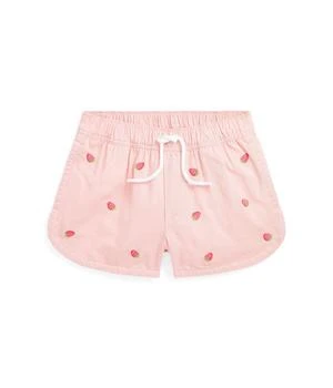 Ralph Lauren | Strawberry Cotton Twill Shorts (Little Kids),商家Zappos,价格¥204