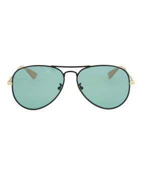 Gucci | Aviator-Style  Metal Sunglasses商品图片,2.7折×额外9折, 独家减免邮费, 额外九折