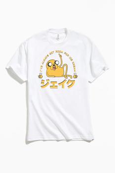 男装Urban Outfitters, Urban Outfitters | Adventure Time Jake Kanji Tee商品图片 额外9.5折, 额外九五折