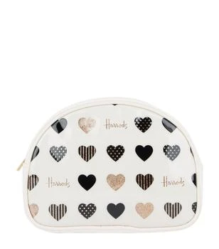 Harrods | Glitter Hearts Cosmetic Bag 