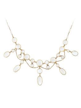 商品[二手商品] Stephanie Windsor | Victorian 14K Yellow Gold & Moonstone Swag Necklace,商家Saks Fifth Avenue,价格¥21142图片