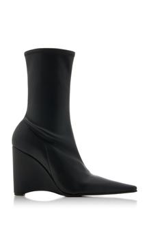 推荐JW Anderson - Women's Leather Wedge Ankle Boots - Black - IT 36 - Moda Operandi商品