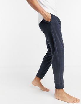 Tommy Hilfiger | Tommy Hilfiger lounge velour navy joggers with logo waistband商品图片,6折×额外9.5折, 额外九五折