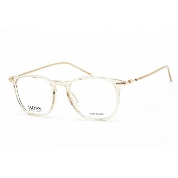 Hugo Boss | Hugo Boss Unisex Eyeglasses - Mud Gold Acetate Round Shape Frame | BOSS 1313 0IXE 00,商家My Gift Stop,价格¥436