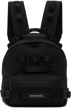 Balenciaga | Black Small Army Multicarry Backpack商品图片,独家减免邮费