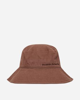 商品Stockholm (Surfboard) Club | Embroidered Logo Bucket Hat Brown,商家Slam Jam,价格¥272图片