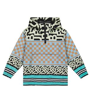 推荐Printed jersey track jacket商品