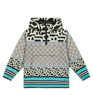 Burberry | Printed jersey track jacket,商家MyTheresa,价格¥4911