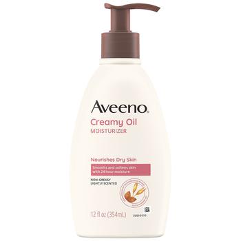 Aveeno | Non-Greasy Creamy Moisturizing Body Oil For Dry Skin商品图片,独家减免邮费