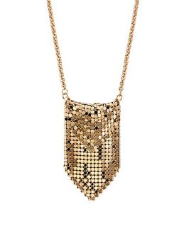 推荐Pixel Goldtone Pendant Necklace商品