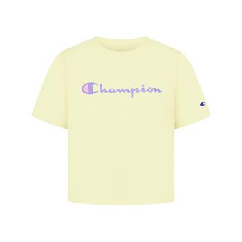 商品CHAMPION | Big Girls Boxy Original Script Short Sleeve T-shirt,商家Macy's,价格¥86图片