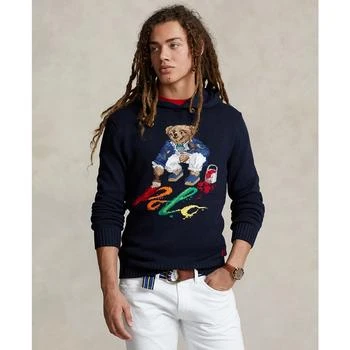 Ralph Lauren | Men's Polo Bear Cotton Hooded Sweater,商家Macy's,价格¥1910