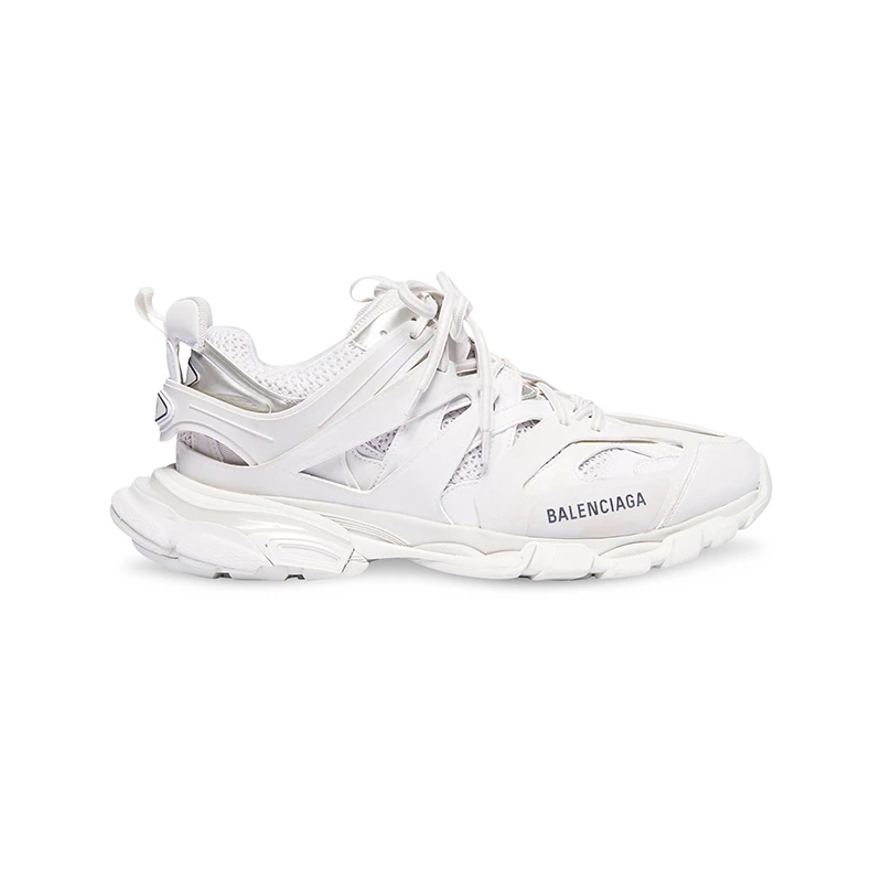 Balenciaga | 巴黎世家 Track系男白色聚氨酯镂空网眼运动鞋 7.5折×额外9.8折, 包邮包税, 额外九八折