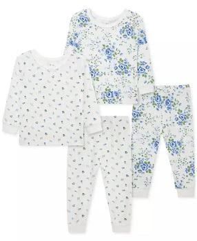 Little Me | Baby Girls Toile Pajamas, 4 Piece Set,商家Macy's,价格¥324