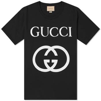 Gucci | Gucci Interlocking GG Print Tee商品图片,