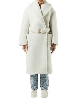 商品Casablanca | Faux Shearling Buckled Robe,商家Saks Fifth Avenue,价格¥7599图片