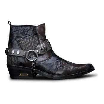 Etor | Ankle Cowboy Real Leather Wincklepickers Boots,商家Premium Outlets,价格¥1661