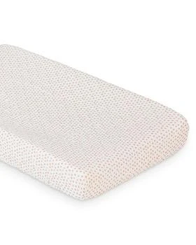 Lulujo | Dot Printed Cotton Muslin Change Pad Cover - Baby,商家Bloomingdale's,价格¥199
