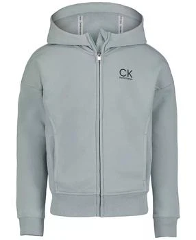 Calvin Klein | 大童款 拉链连帽衫,商家Macy's,价格¥212