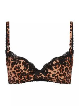 L'Agent by Agent Provocateur | Molly Silk Plunge Bra 
