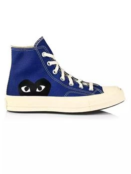 Comme des Garcons | CdG PLAY x Converse Unisex Chuck Taylor All Star Peek-A-Boo High-Top Sneakers 