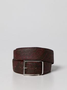 推荐Etro reversible leather belt商品