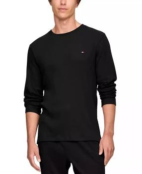 Tommy Hilfiger | Men's Ribbed Long-Sleeve Pajama Shirt,商家Macy's,价格¥213