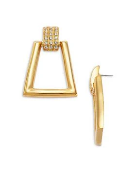 Kenneth Jay Lane | Open Triangle Earrings,商家Bloomingdale's,价格¥1447