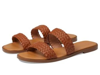 The Teagan Slide Sandal in Leather