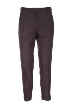 商品PT01 | Pt01 Mens Brown Wool Pants,商家Atterley,价格¥2908图片