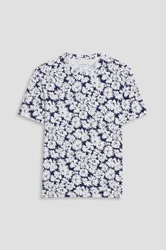 Sandro | Floral-print cotton-jersey T-shirt商品图片 3折
