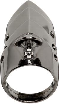 Vivienne Westwood | Gunmetal Armour Ring商品图片,
