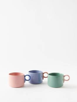 The Conran Shop | Set of three Candy stoneware mugs,商家MATCHES,价格¥708
