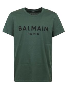 推荐Balmain Men's  Green Other Materials T Shirt商品