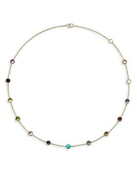 商品Ippolita | 18K Yellow Gold Lollipop® Multi-Stone Collar Necklace, 16-18",商家Bloomingdale's,价格¥13524图片