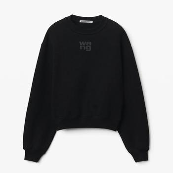 商品Alexander Wang Women's Essential Terry Crew Sweatshirt - Black,商家Coggles,价格¥1004图片