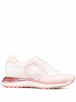 菲拉格慕女鞋板鞋, Salvatore Ferragamo | Salvatore Ferragamo Women's  Pink Leather Sneakers商品图片 