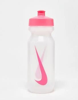 NIKE | Nike Training Big Mouth 2.0 625ml water bottle in clear with pink swoosh,商家ASOS,价格¥98