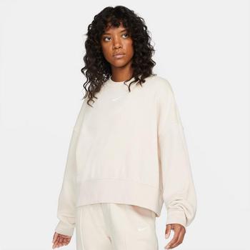 推荐Women's Nike Sportswear Collection Essentials Oversized Fleece Crewneck Sweatshirt商品