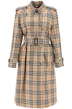 商品Burberry | Check trench coat,商家Coltorti Boutique,价格¥13044图片
