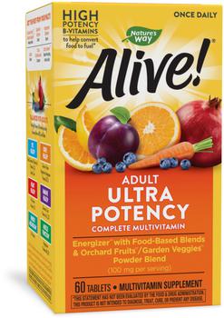 Nature's Way | Alive! Once Daily Ultra Energizer Multi商品图片,7.3折