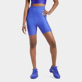 推荐Women's Reebok Cardi B High-Waist Bike Shorts商品