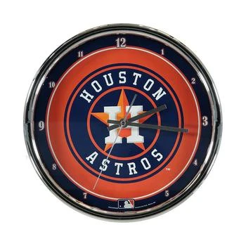 Wincraft | Houston Astros 12" Baseball Club Chrome Wall Clock,商家Macy's,价格¥224