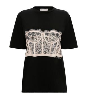 推荐Corset-Detail T-Shirt商品