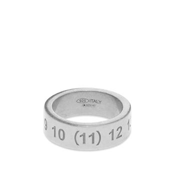 马丁·马吉拉是什么牌子, MAISON MARGIELA | Maison Margiela Chunky Branded Ring商品图片 5.5折