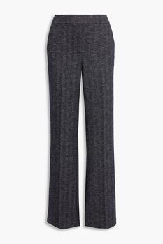 Theory | Talbert herringbone wool-blend wide-leg pants商品图片,4.4折